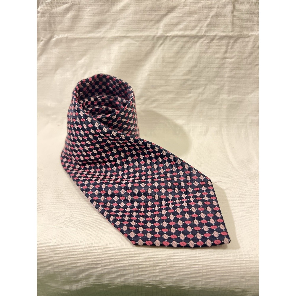 Nautica Tie Pink With Blue Men's Necktie